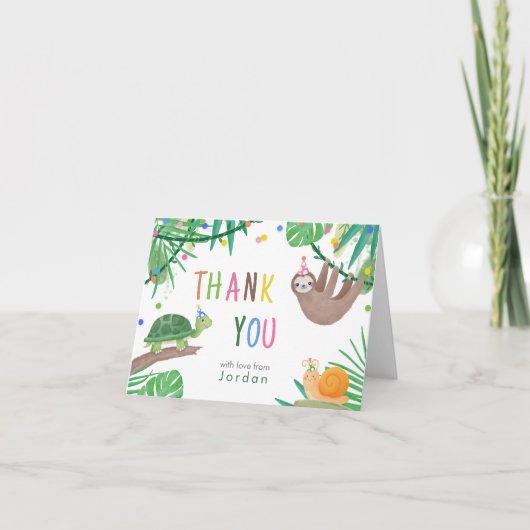 Waardevolle Wacht Dank je wel Kaart (Voorkant)