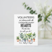 waardeweek vrijwilliger briefkaart (Staand voorkant)