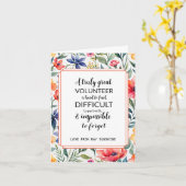 waardeweek vrijwilliger tropische week kaart (Gele Bloem)