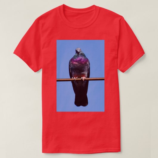 waardig duif 2 t-shirt (Design voorkant)
