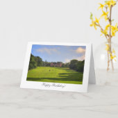 Waardig Huis - Gelukkige Verjaardag Kaart (Gele Bloem)