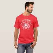 Waardig is het Lam dat Geslacht werd Openbaring 5 T-shirt (Voorkant volledig)