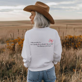 Waardig, mooi en geliefd trui