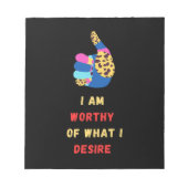 Waardig Notitieblok (Voorkant)