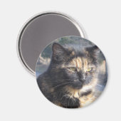waardige kat magneet (Voorkant / Achterkant)