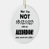 Waargenomen accordeon keramisch ornament (Rechts)