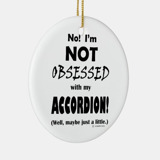 Waargenomen accordeon keramisch ornament (Rechts)