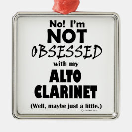 Waargenomen Alto Clarinet.png Metalen Ornament