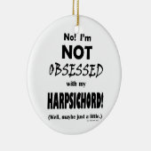 Waargenomen Harpsichord Keramisch Ornament (Rechts)