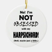 Waargenomen Harpsichord Keramisch Ornament (Voorkant)