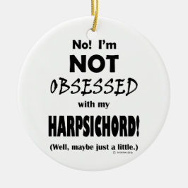 Waargenomen Harpsichord Keramisch Ornament