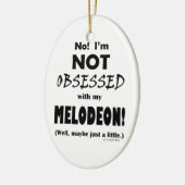 Waargenomen Melodeon Keramisch Ornament (Links)