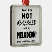 Waargenomen Melodeon Metalen Ornament (Rechts)