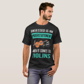 Waargenomen Violin T-shirt (Voorkant volledig)