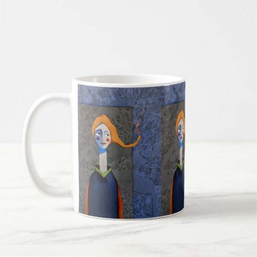 "Waarheen nu? (2)" Koffiemok (Links)