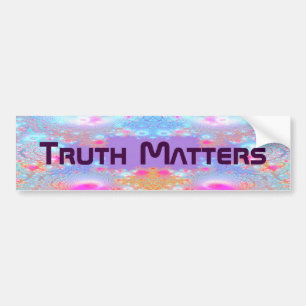Waarheid 10 bumpersticker