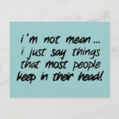 Waarheid Briefkaart (Voorkant)