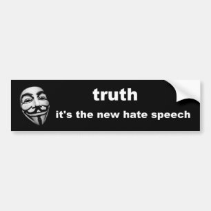 waarheid bumpersticker