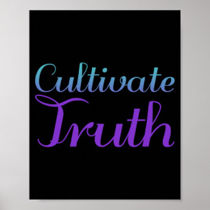Waarheid Cultiveren Preventie Poster