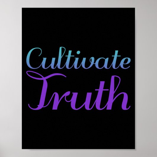 Waarheid Cultiveren Preventie Poster (Voorkant)