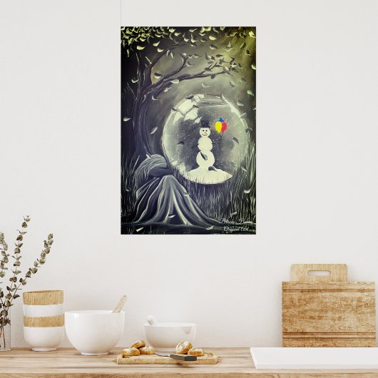 Waarheid en leugens poster (Keuken)