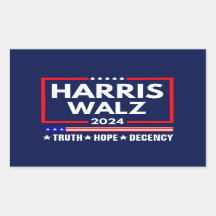 Waarheid Hoop Decency Harris Walz 2024