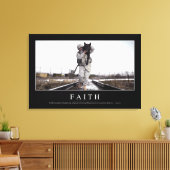 Waarheid: Inspirerend prijsopgave Canvas Afdruk (Insitu (Woonkamer))