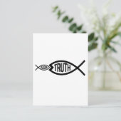 Waarheid is groter dan religie briefkaart (Staand voorkant)