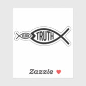 Waarheid is groter dan religie sticker (Vel)