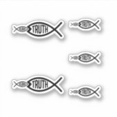 Waarheid is groter dan religie sticker (Voorkant)