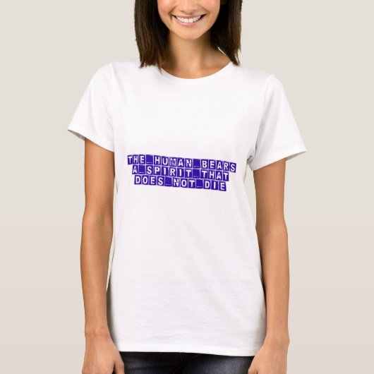 waarheid , kennis , wijsheid t-shirt (Voorkant)