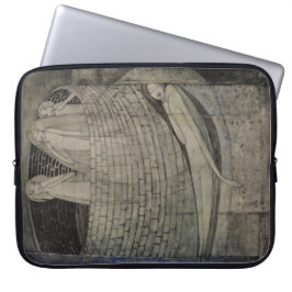 Waarheid ligt aan de onderkant van de put laptop sleeve