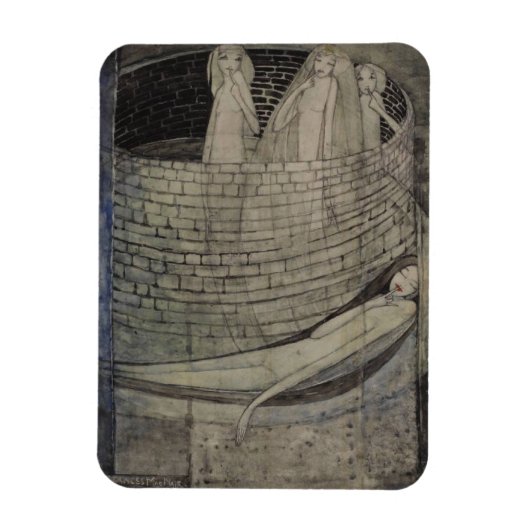 Waarheid ligt aan de onderkant van de put magneet (Verticaal)