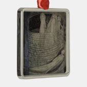 Waarheid ligt aan de onderkant van de put metalen ornament (Rechts)