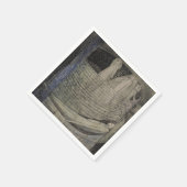 Waarheid ligt aan de onderkant van de put servet (Hoek)