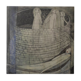 Waarheid ligt aan de onderkant van de put tegeltje