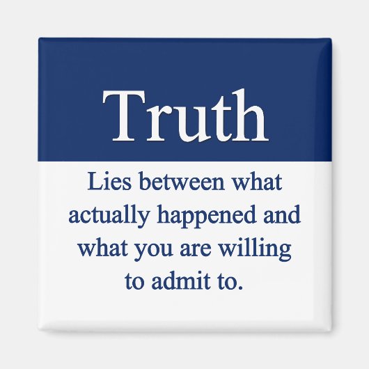 Waarheid Magneet (Voorkant)