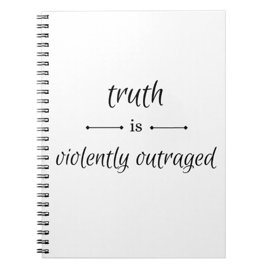 Waarheid of leugen? notitieboek (Voorkant)