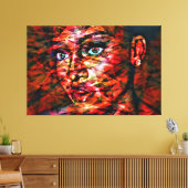 Waarheid ongefilterd #3 canvas afdruk (Insitu (Woonkamer))