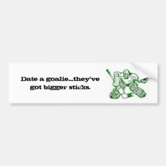 Waarheid over Goalies Bumpersticker