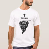 Waarheid over leugens t-shirt (Voorkant)