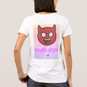 waarheid stijl t-shirt (Achterkant)