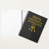 Waarheid, vergeving, trouw planner (Display)