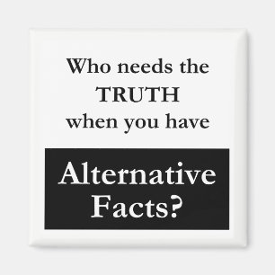 Waarheid versus alternatieve feiten White Magnet