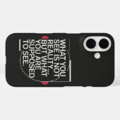 Waarheid zoals ontworpen voor jou Case-Mate iPhone case (Achterkant (horizontaal))