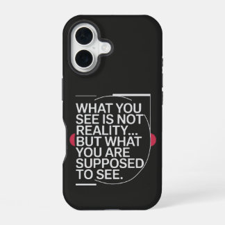 Waarheid zoals ontworpen voor jou iPhone 16 hoesje