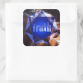 Waarheidsplein stickers (Tas)