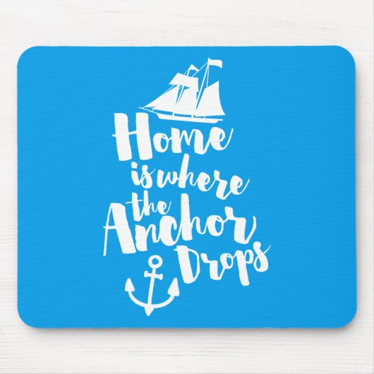 waarin de anker valt muismat (Voorkant)