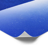 waarin sneeuwvlokken worden gebrand poster (Hoek)