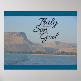 Waarlijk de Zoon van God Poster